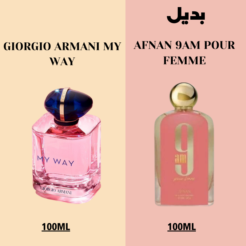 AFNAN 9AM POUR FEMME - badeyl